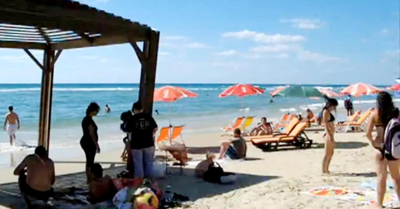 612 Apartment On The Beach Bat Jám Kültér fotó